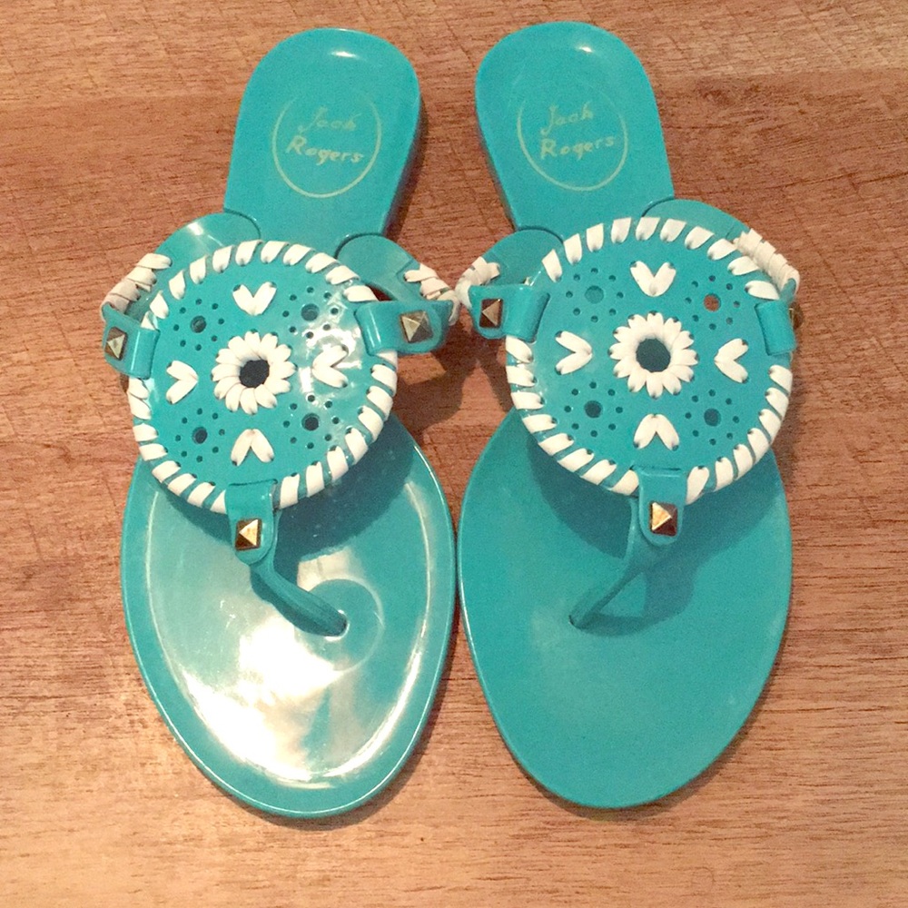 Gently used Jack Rogers Jelly sandals